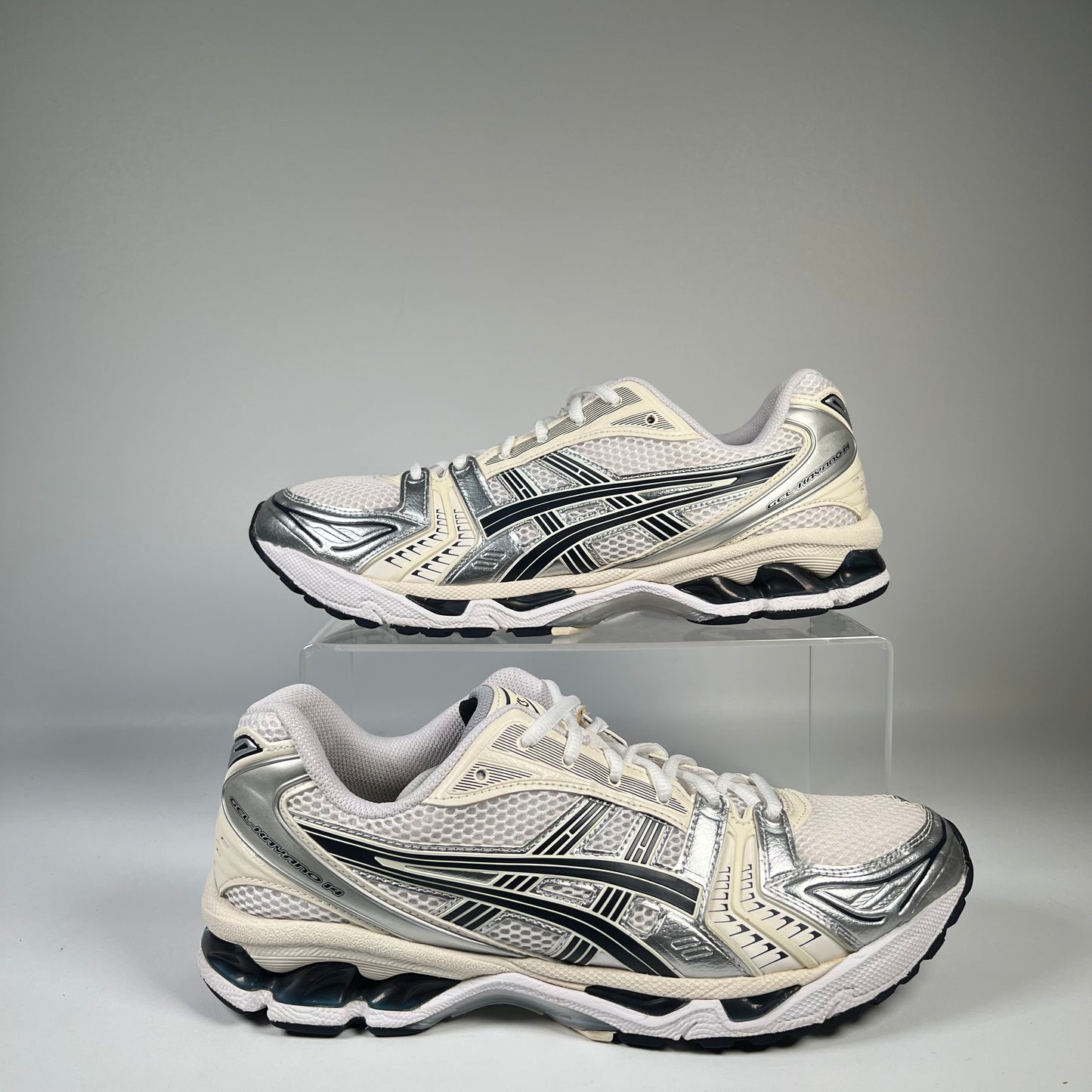 Asics Gel Kayano 14 White Midnight (2023) Size 10m / 11.5w USED s19569