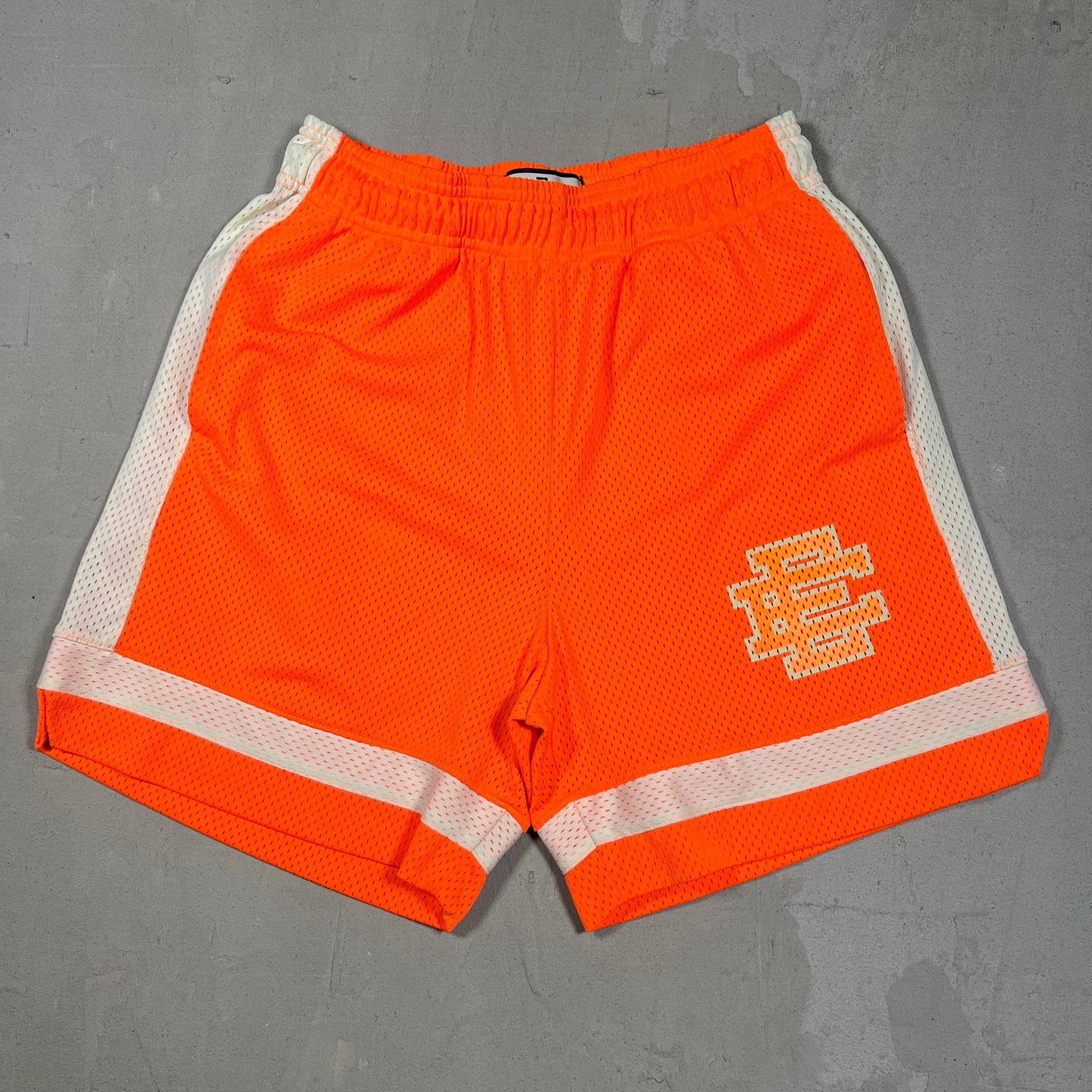 Eric Emanuel Basic V3 Short Orange Size Medium USED x17235