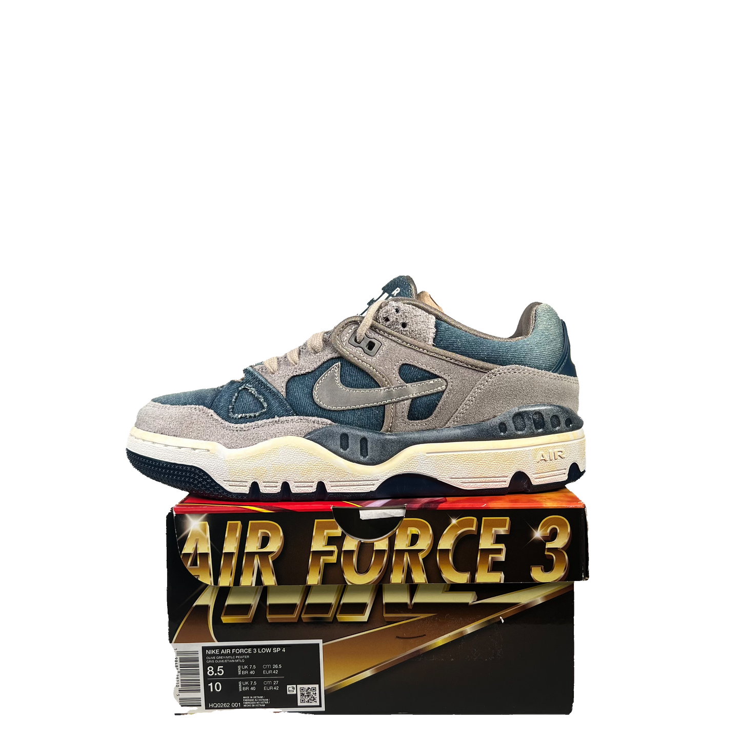 Nike Air Force 3 Low Nigo Levi's Olive Grey (2025) Size 8.5 NEW s20916