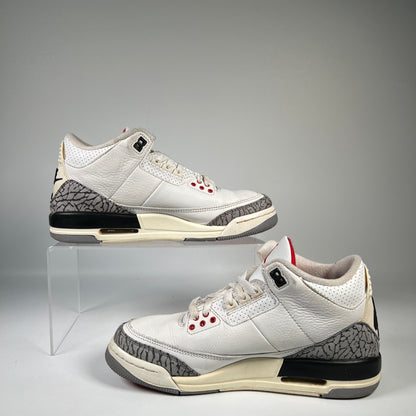 Jordan 3 White Cement Reimagined (2023) Size 7 USED s19572