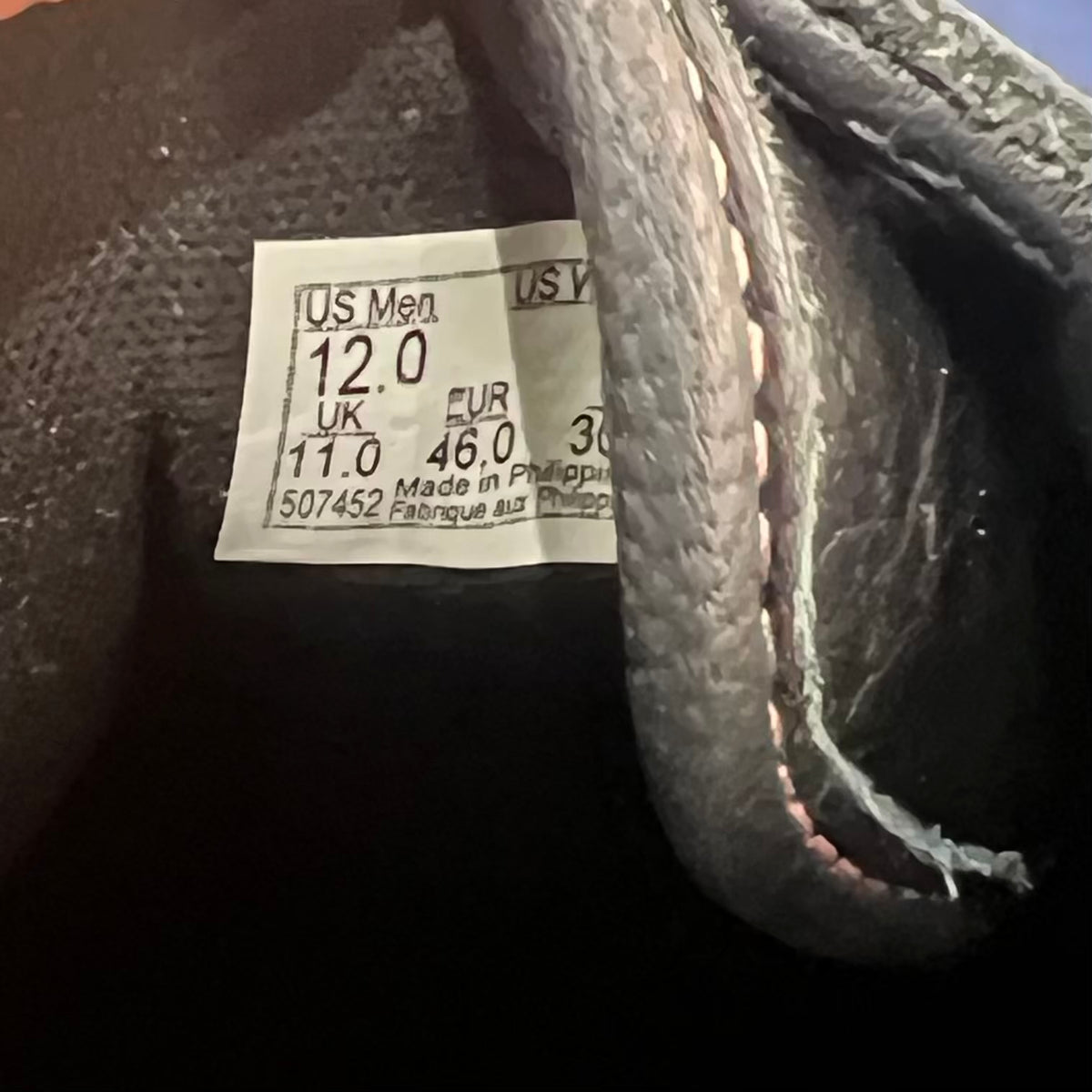 Vans Premium Old Skool 36 Combat Black (2026) Size 12 USED s23657