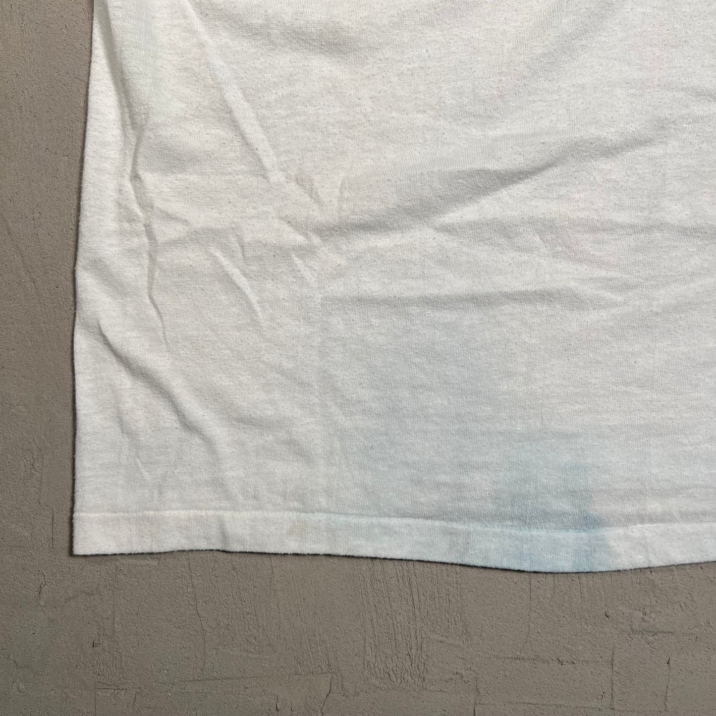 1980s Josef Stalin "Fatherland" White Ringer Tee Size Large USED v16521
