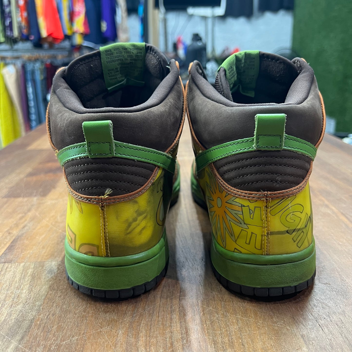 Nike SB Dunk High De La Soul 2005 Size 9 USED s16030