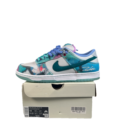 Nike SB Dunk Low Futura Bleached Aqua (2024) Size 10 USED s23195