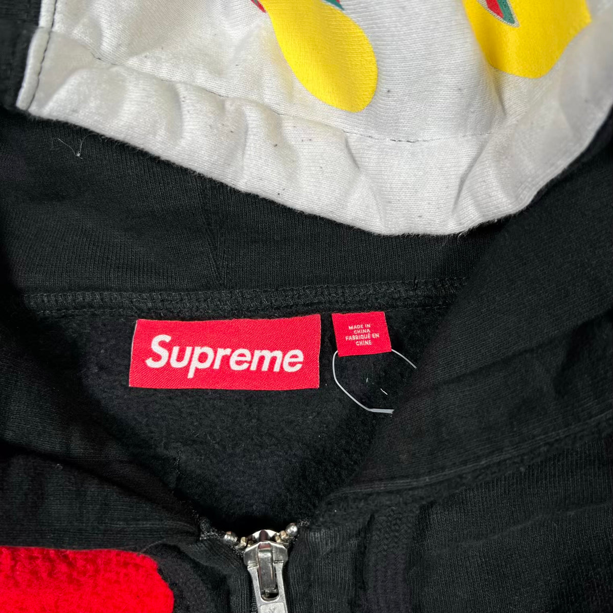 Supreme Patchwork Zip Up Hoodie (2025) Size XL USED x18931
