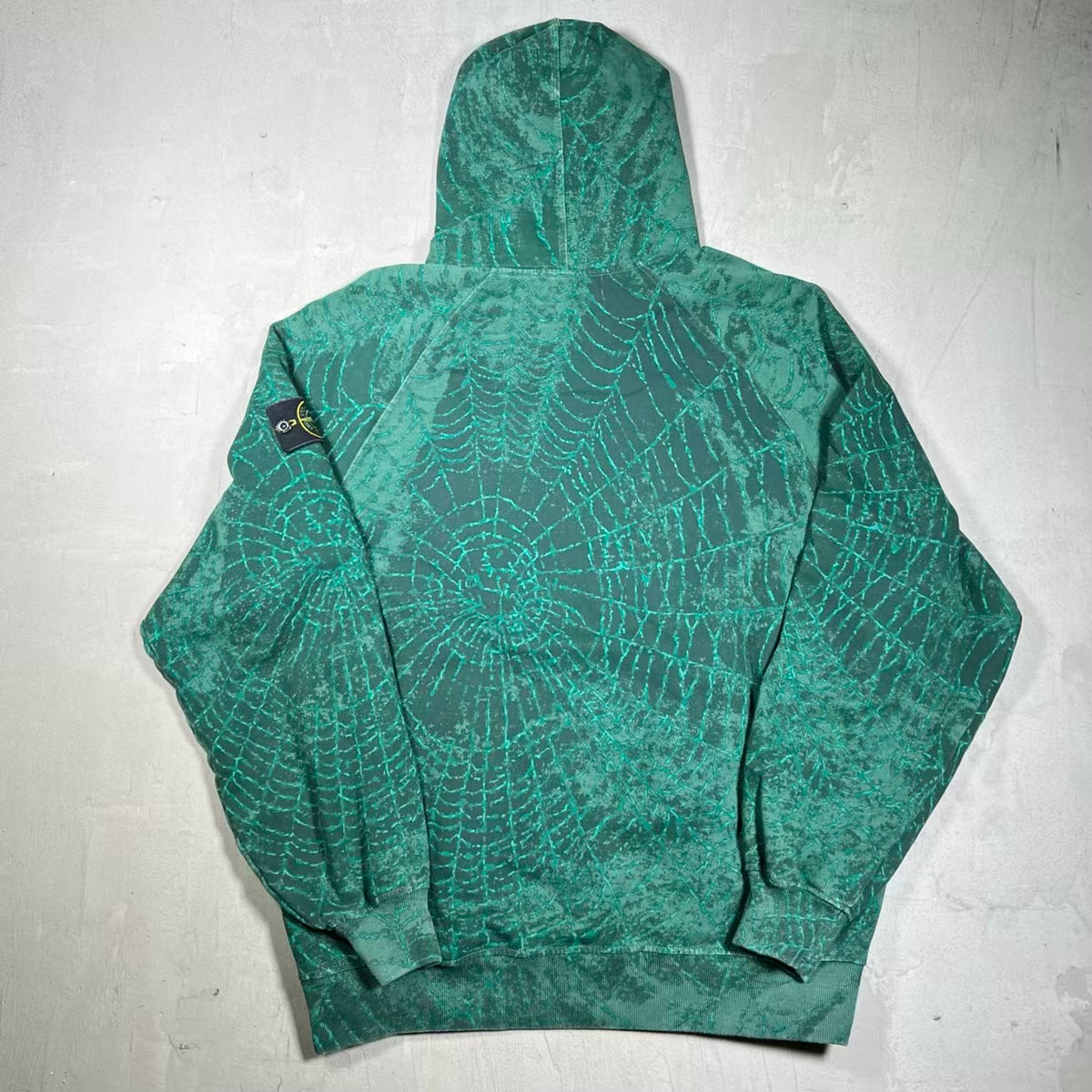 Supreme Stone Island Hooded Sweatshirt Dark Green (2023) Size Large x18386