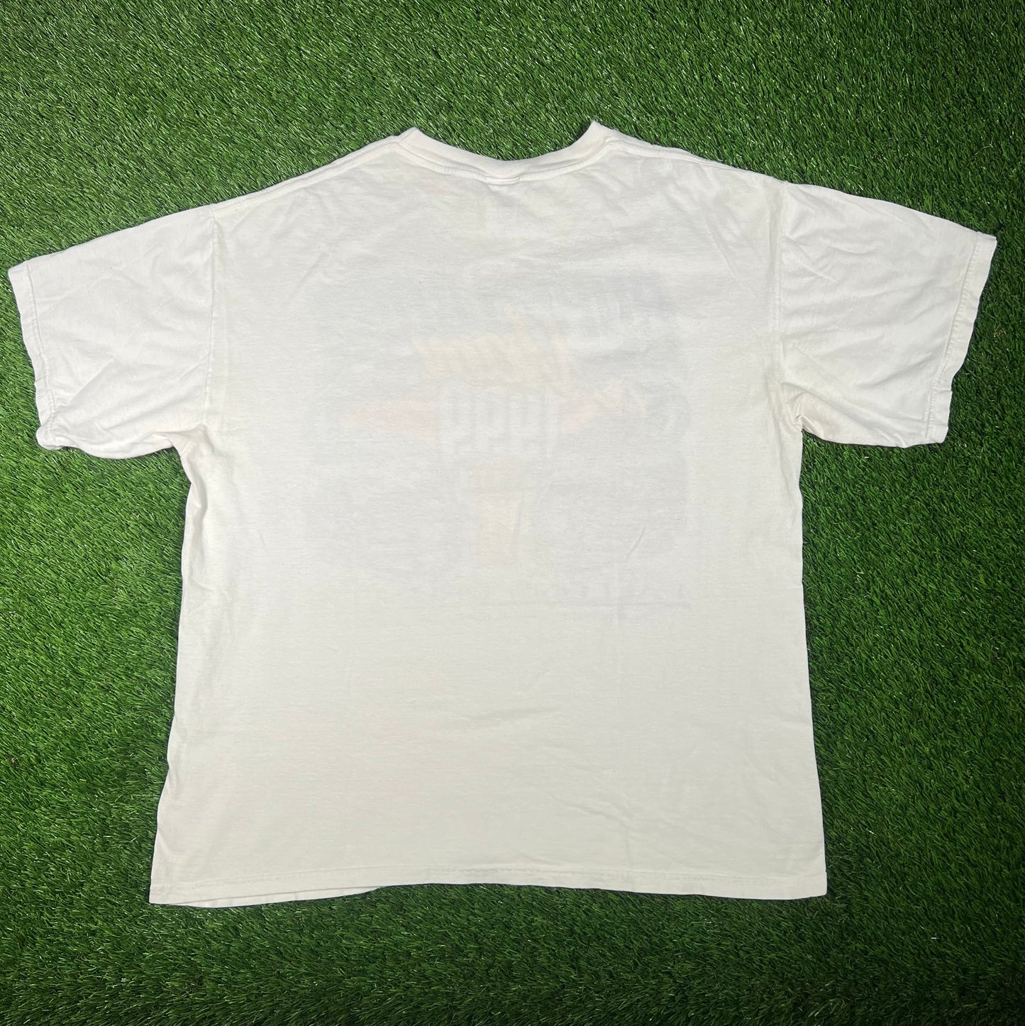1999 Super Bowl Miami White Tee Size XL USED v17579