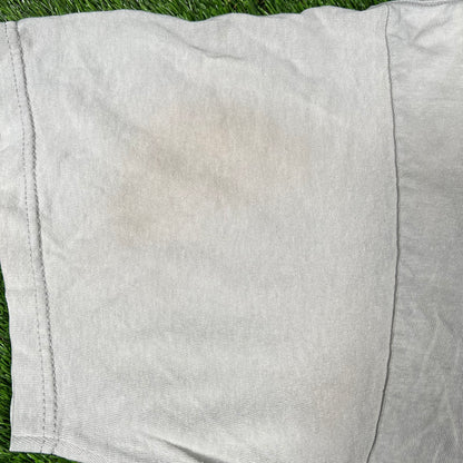 1990s Nike White Tag Grey Tee Size XL USED v16818