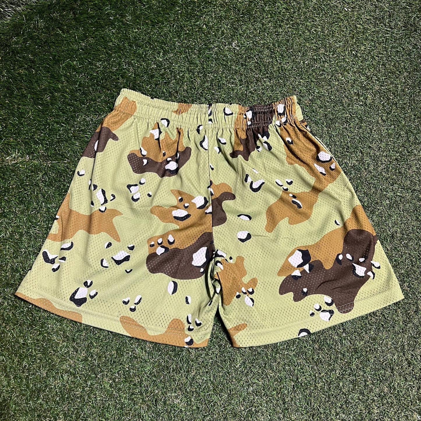 Eric Emanuel Brown Logo/Green Camo Size Large NEW x14223