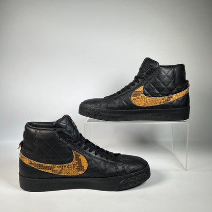 Nike SB Blazer Supreme Black (2022) Size 9 USED s22522
