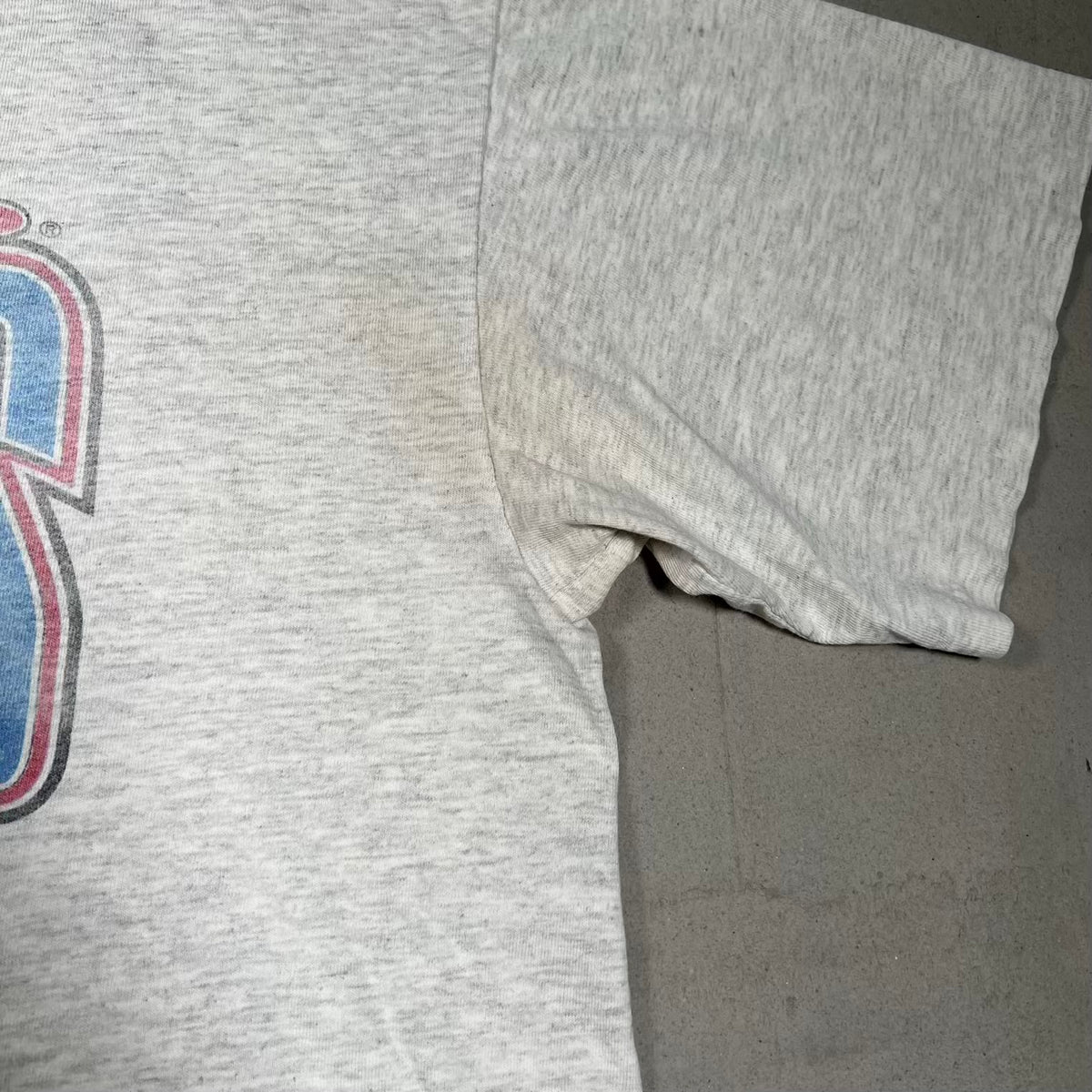1994 New York Rangers Stanley Cup Light Grey Tee Size Large USED v20245