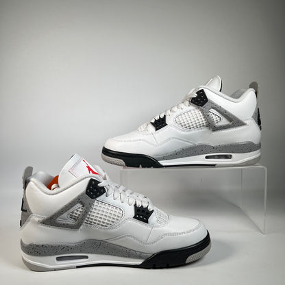 Jordan 4 White Cement (2025) Size 9 NEW s22420