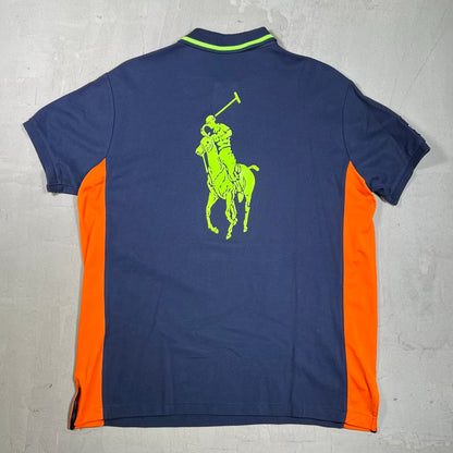 Polo Ralph Lauren US Open 2011 Navy Polo Size Large USED v20221