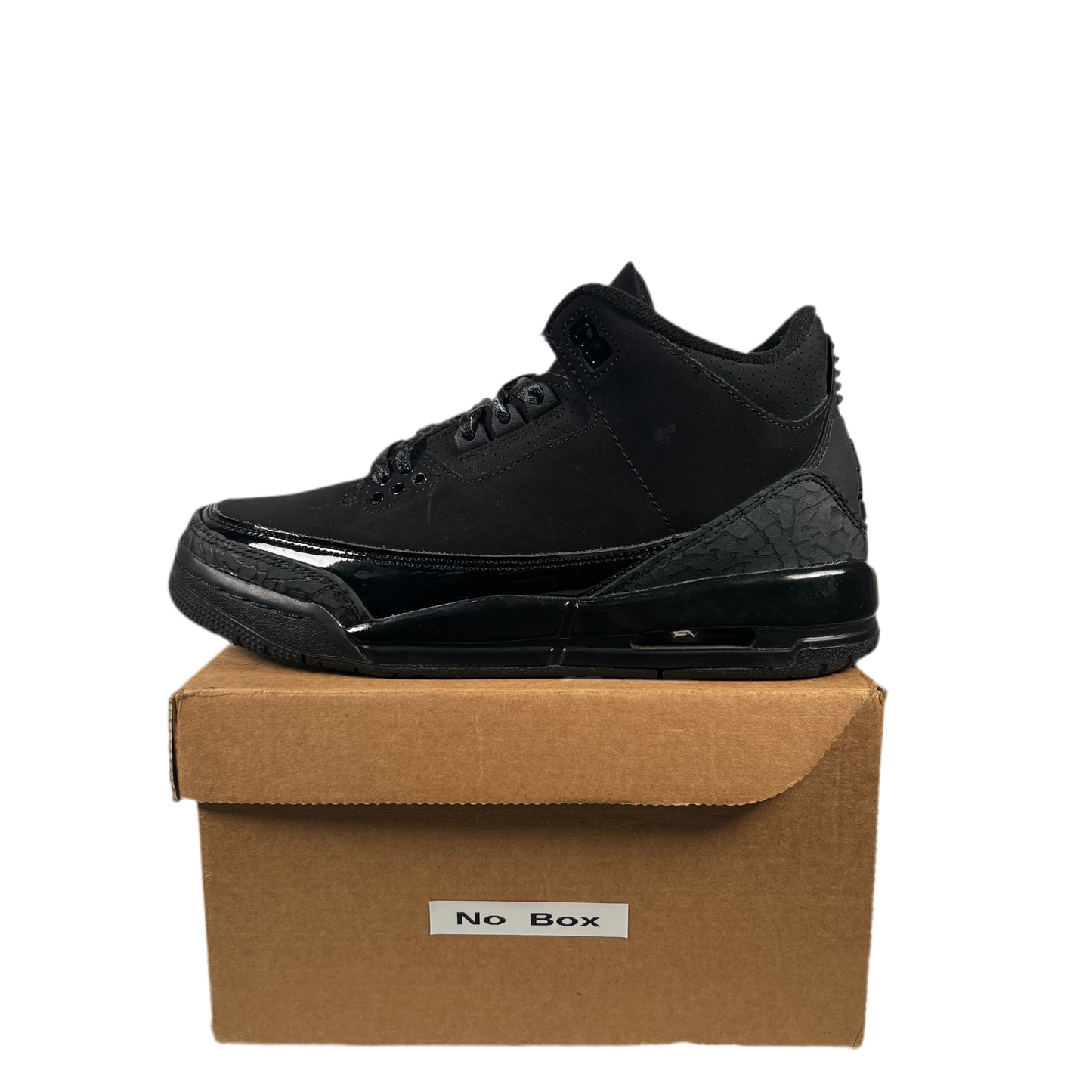Jordan 3 Black Cat (2025) Size 5Y USED s18533