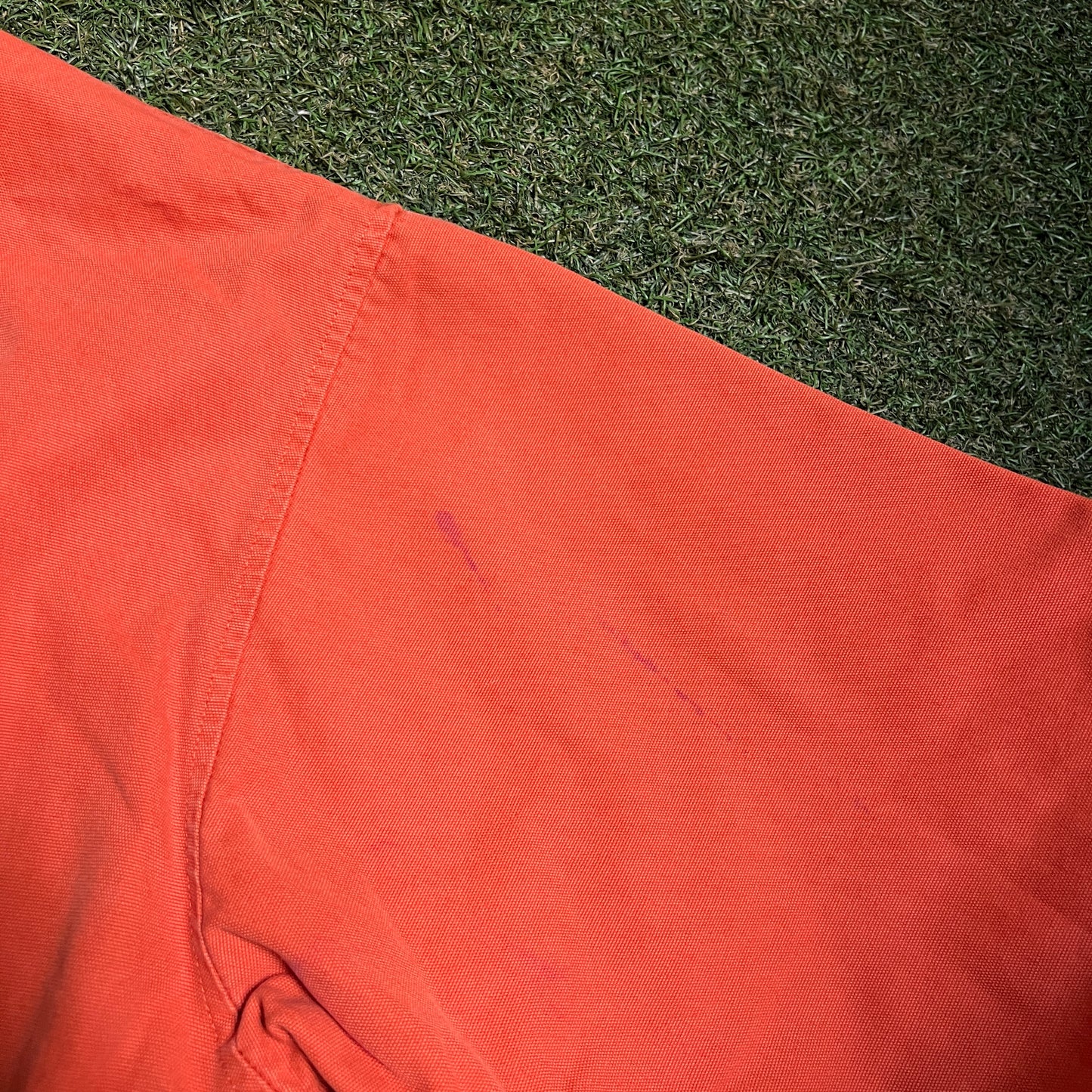 1990s Polo Orange Canavs Anorak Jacket Size Large USED v16355
