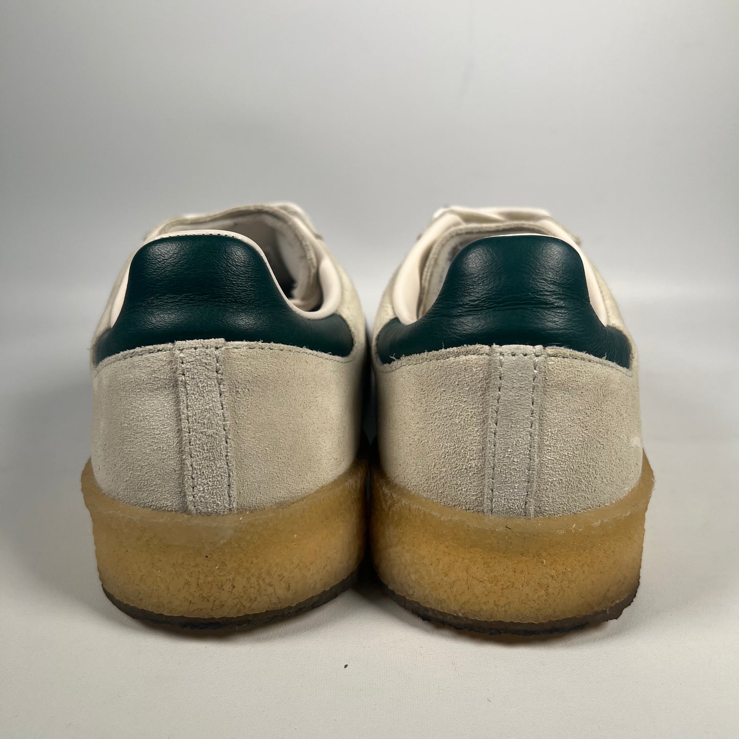 Adidas Clarks Samba Ronnie Fieg Chalk White Green (2023) Size 9 USED s20403
