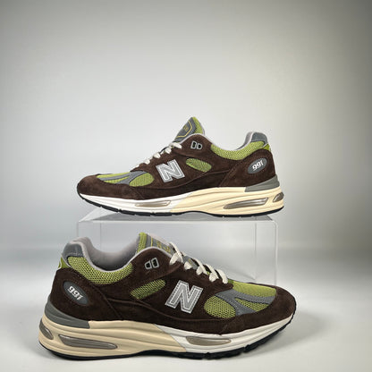 New Balance 991v2 MiUK Danielle Cathari Kith Reverse Matcha (2025) Size 7.5 NEW s20292