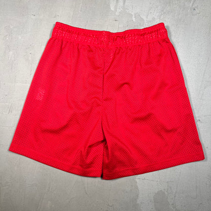 Eric Emanuel Red Leg Bone Shorts Size Medium USED x17405