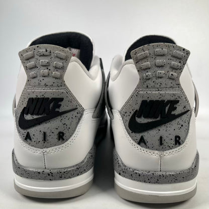Jordan 4 White Cement (2025) Size 10.5 USED s23687