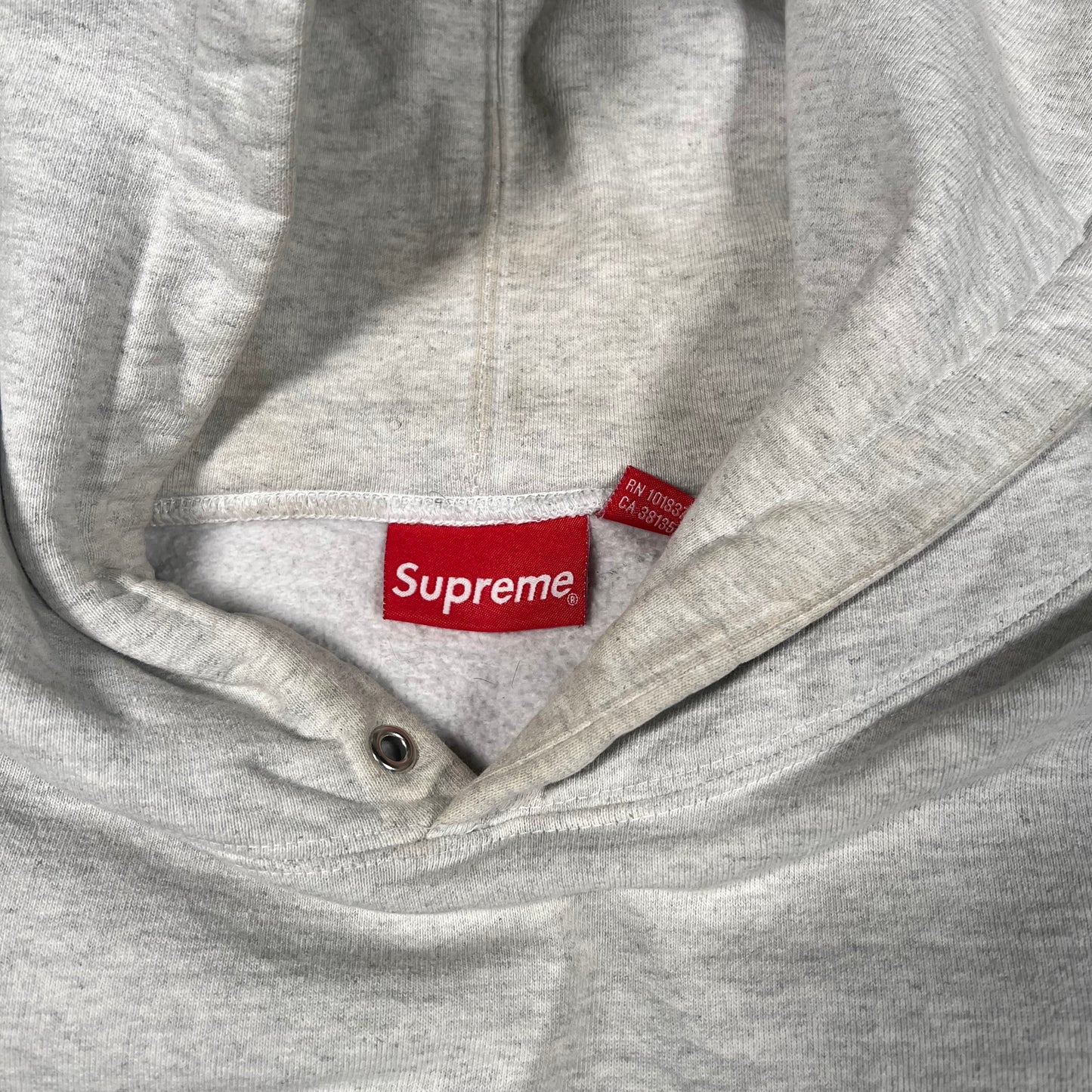Supreme Dog Eat Dog Grey Hoodie Size Large USED x15881