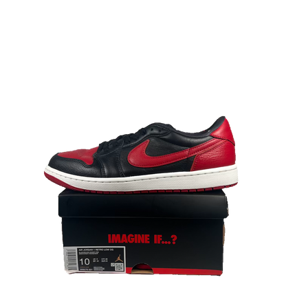 Jordan 1 Low Banned Bred (2026) Size 10 USED s23770