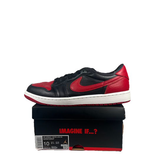 Jordan 1 Low Banned Bred (2026) Size 10 USED s23770