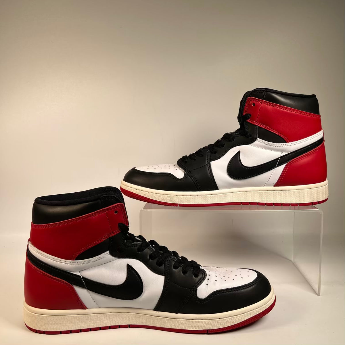 Jordan 1 High Black Toe Reimagined (2024) Size 12 USED s23649