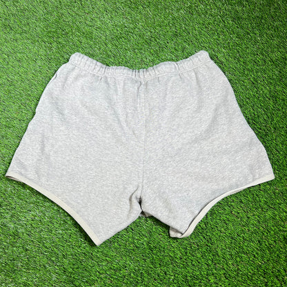 Fear of God FOG Essentials Grey Sweat Shorts Size Medium USED x14313