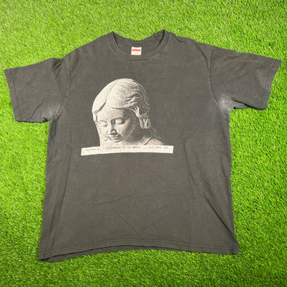 Supreme Everywhere Lady (2020) Black Tee Size Large USED x15691