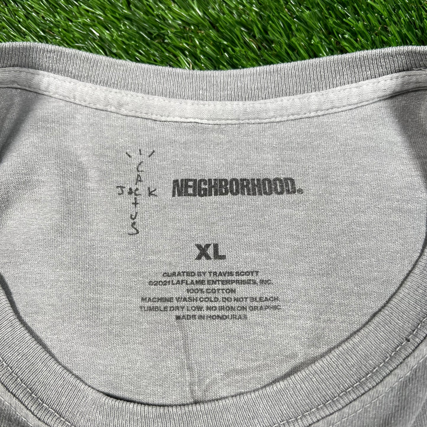 Cactus Jack x Neighborhood Fly Tee Size XL USED x13250