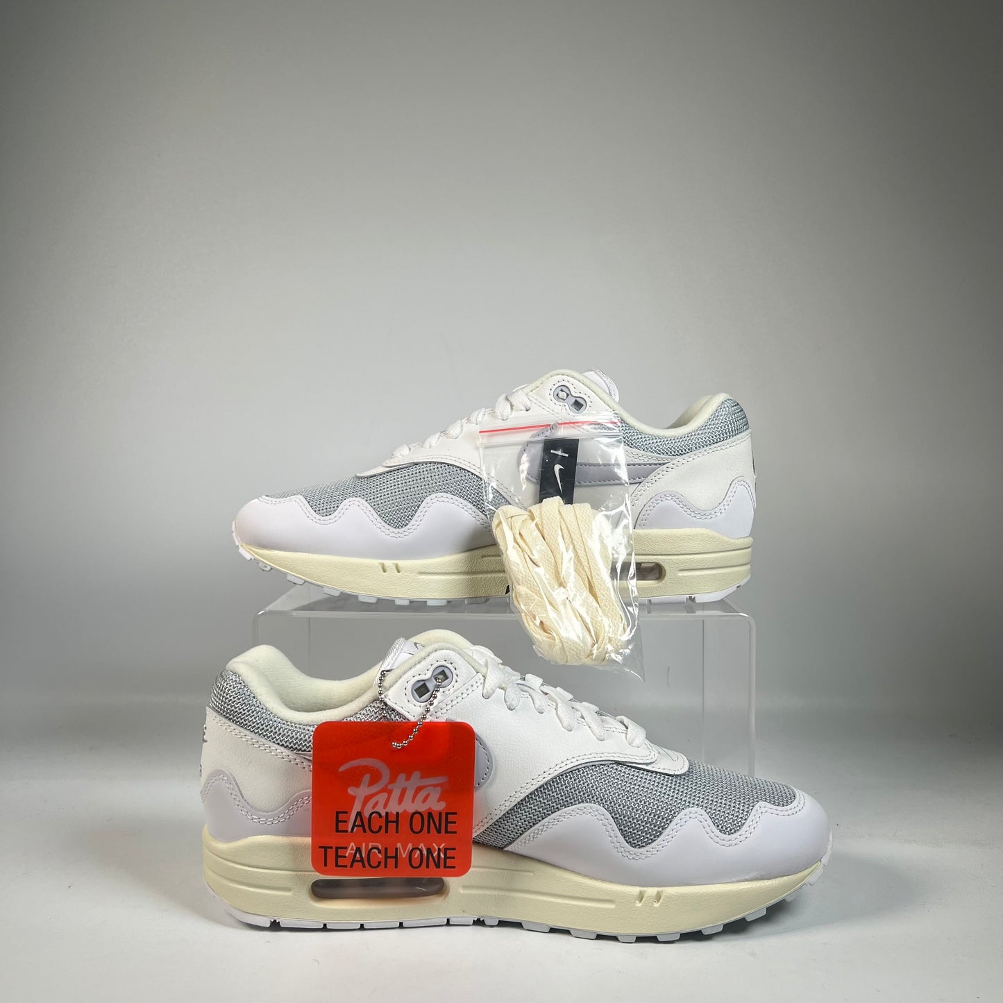 Nike Air Max 1 Patta Waves White (2022) Size 9 NEW s21394