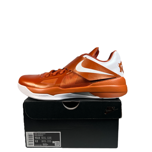 Nike KD 4 Texas Longhorns (2025) Size 10.5 USED s22111