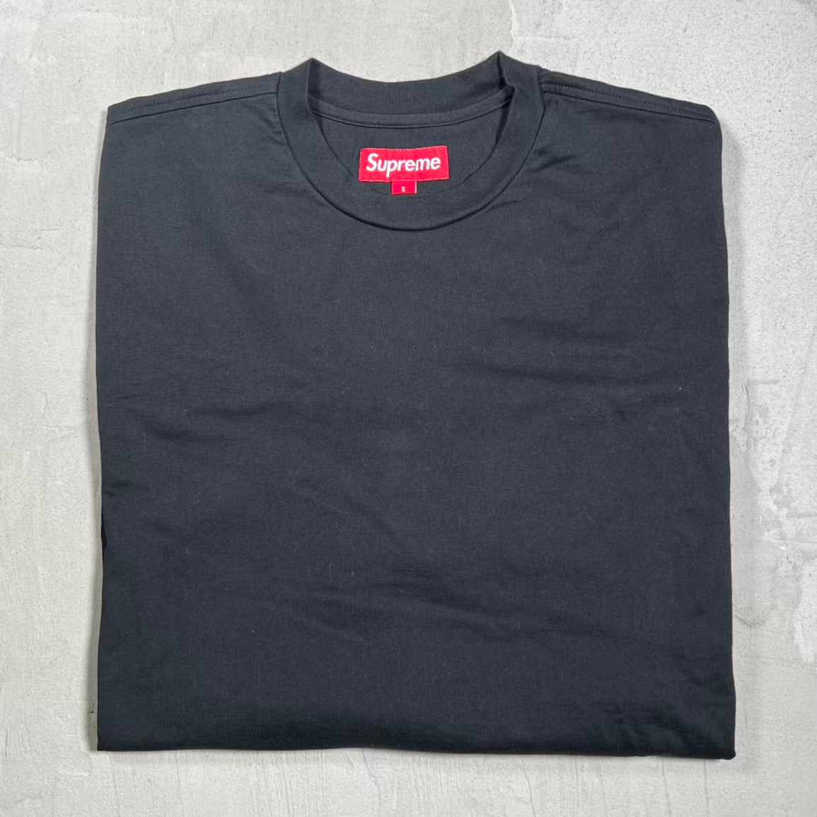 Supreme Intarsia Black Longsleeve Size Small USED x18530