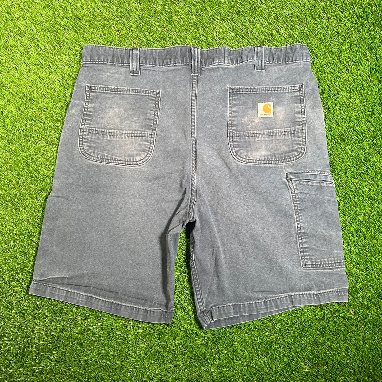 Carhartt Cargo Blue Shorts Size 40 USED v18087