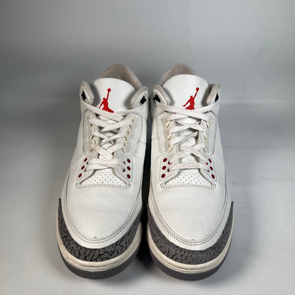 Jordan 3 White Cement Reimagined (2023) Size 11 USED s22070