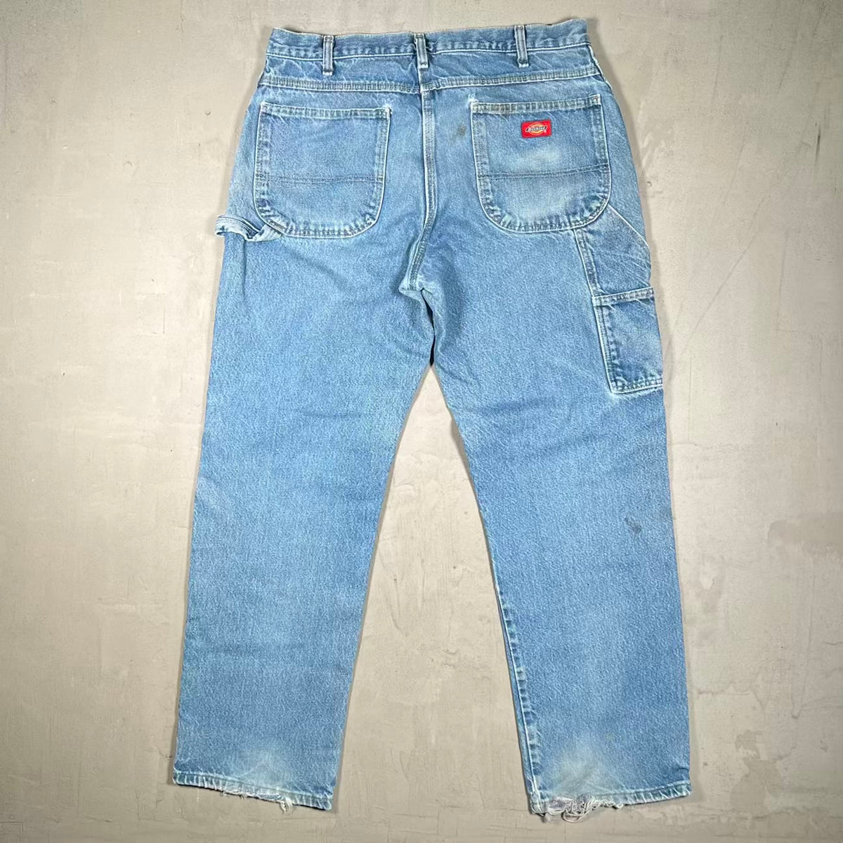Y2K Dickies Light Wash Denim Size 34 USED v20310
