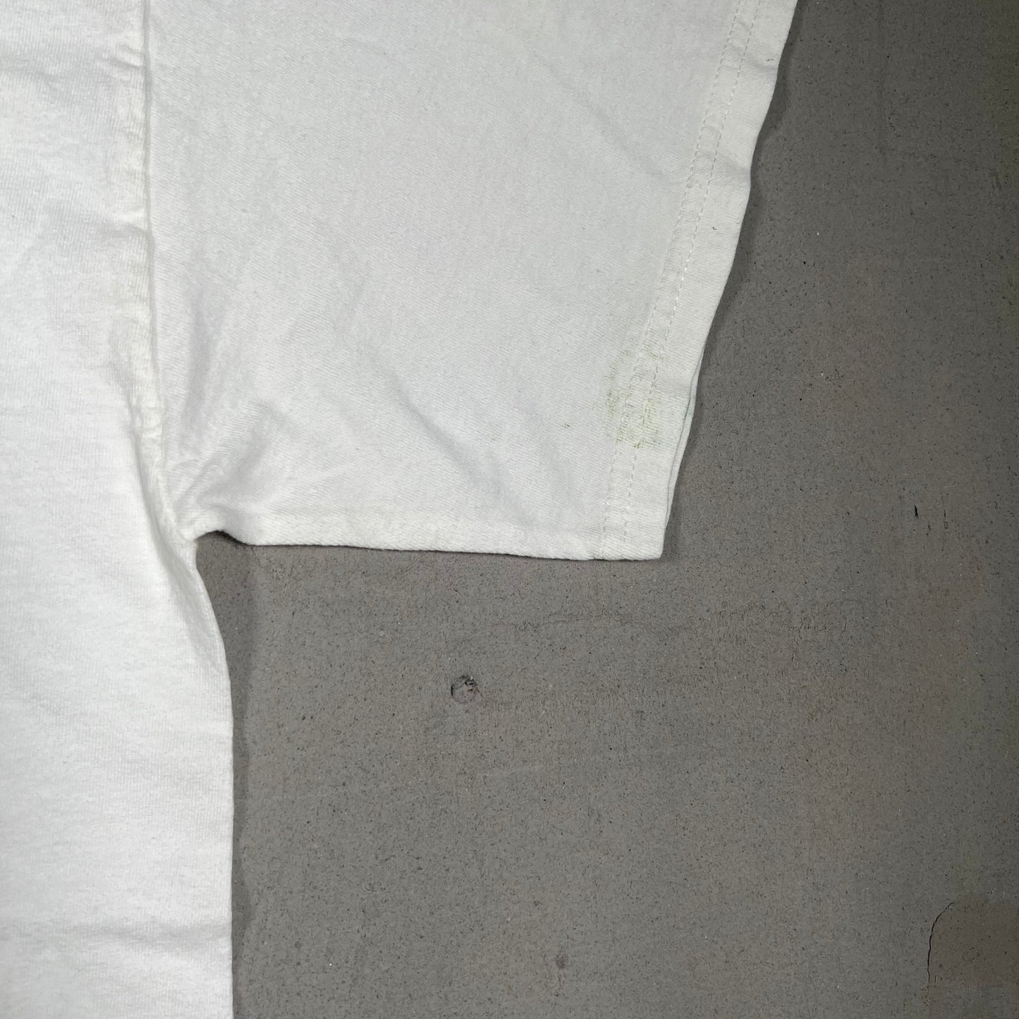 2008 Obama Change Believe In White Tee Size Large USED v19321