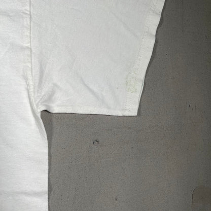 2008 Obama Change Believe In White Tee Size Large USED v19321