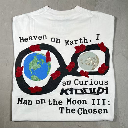Kid Cudi CPFM Man On The Moon White Tee Size Medium USED x18250