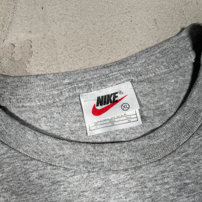 1996 Nike Jordan Film Reel Grey Tee Size XL USED v17279
