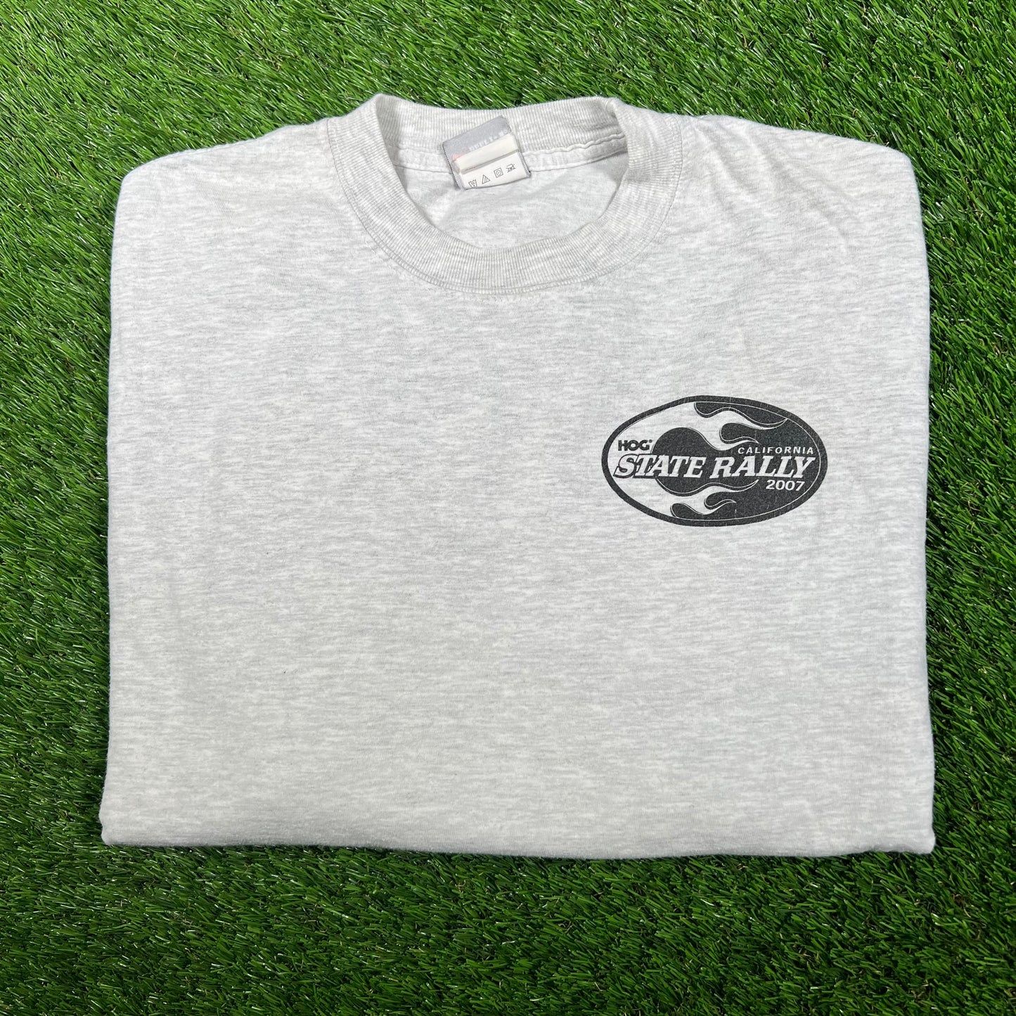 2007 California HOC State Rally Grey Longsleeve Size Medium USED v16996