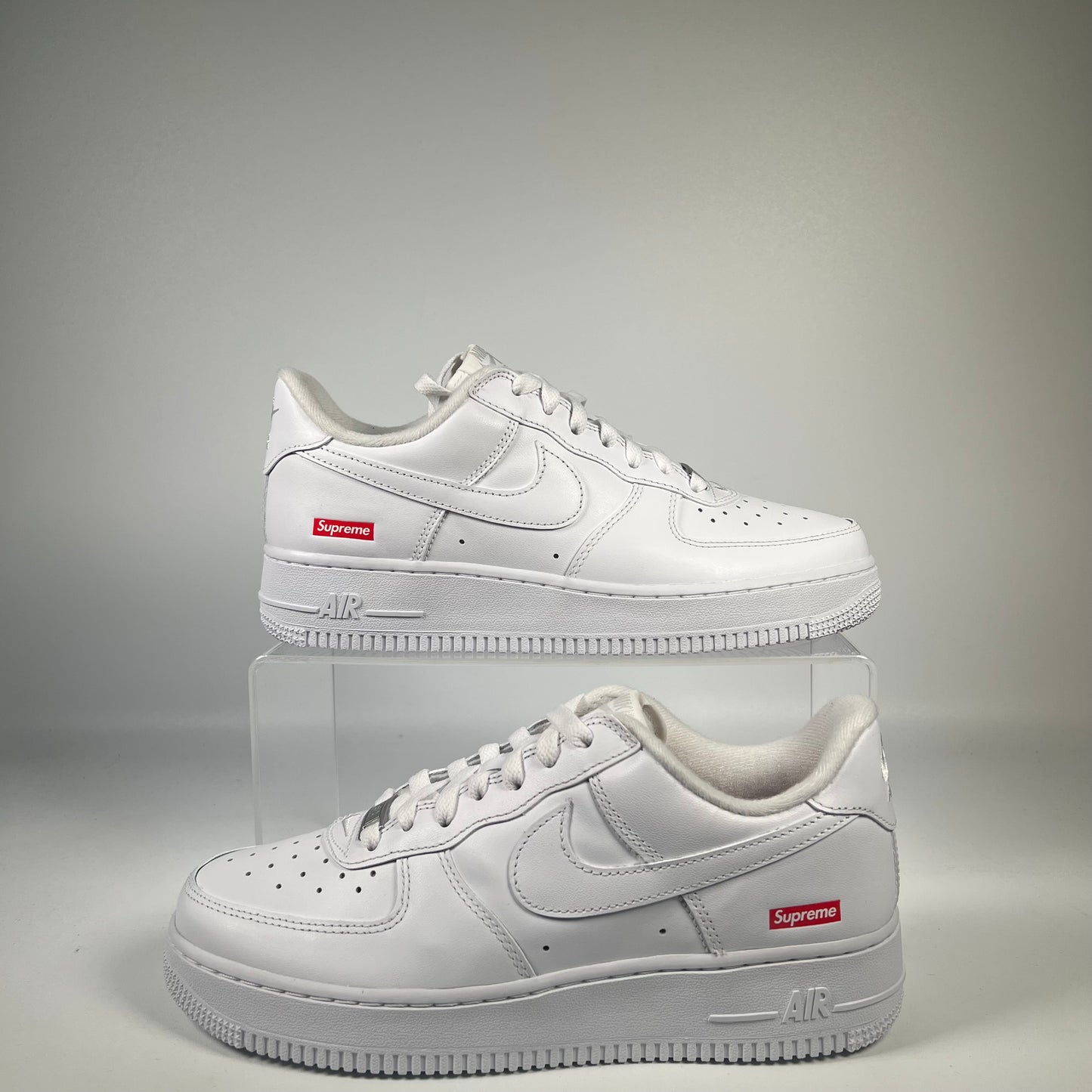 Nike Air Force 1 Supreme White (2020) Size 7 NEW s19571