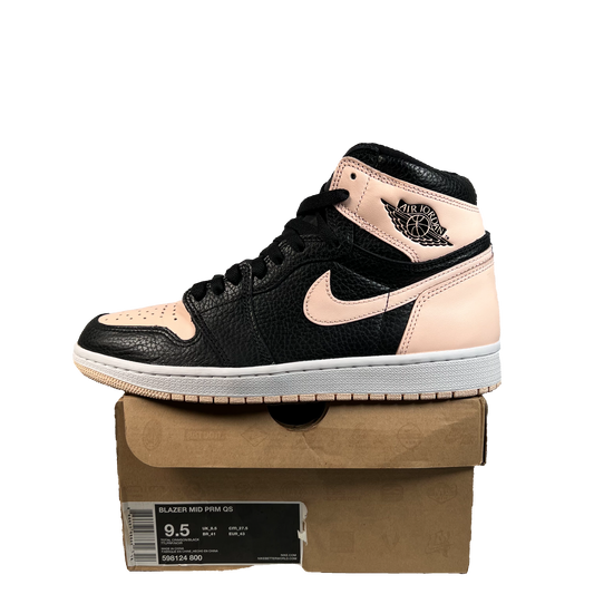 Jordan 1 High Black Crimson Tint (2019) Size 9.5 USED s21942