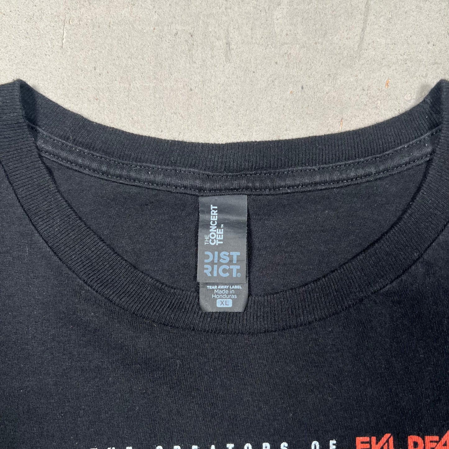 2016 Don't Breathe Movie Promo Tee Black Size XL USED v19391