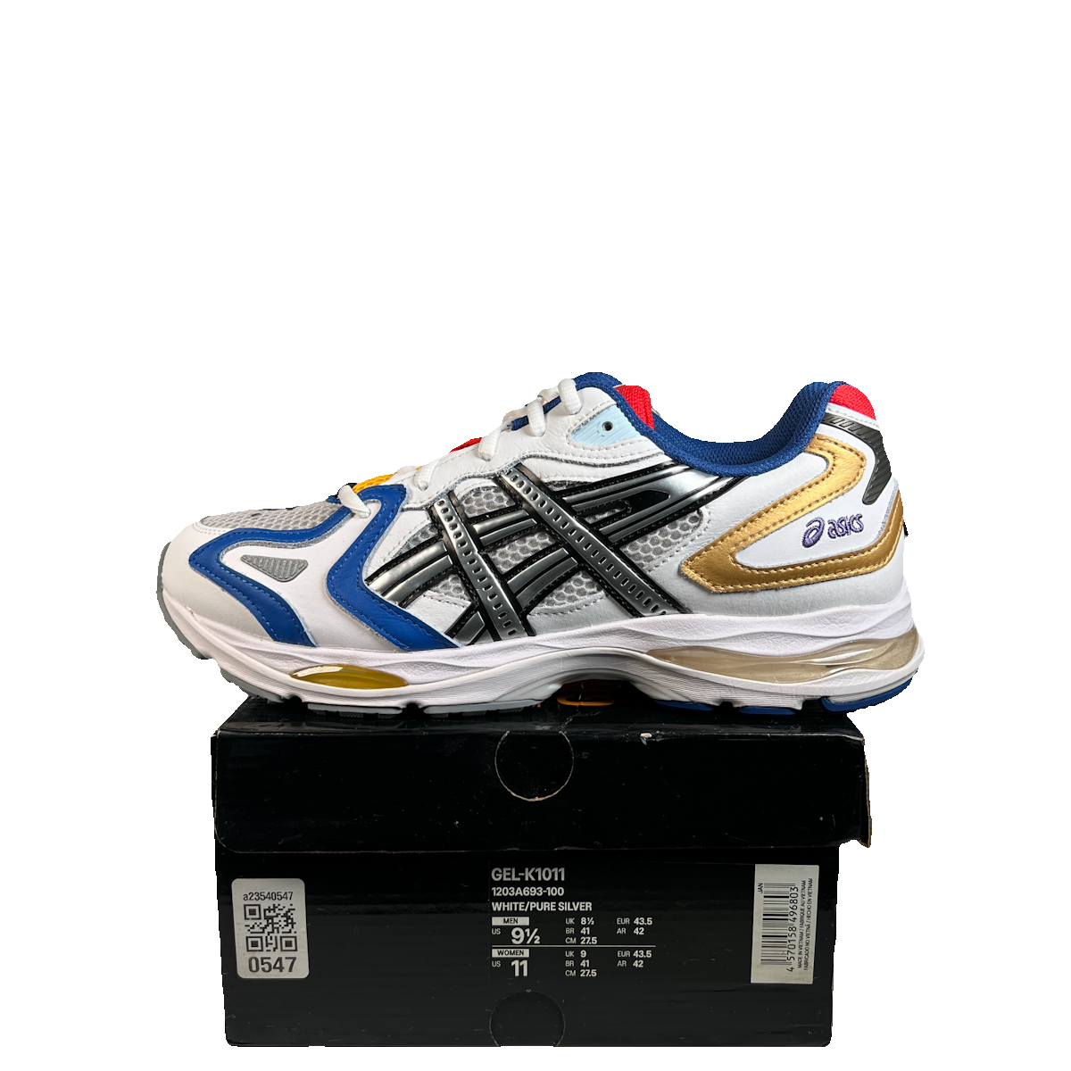 Asics Gel-K1011 Gallery Dept Mental Energy Multi Color (2024) Size 9.5 NEW s22945
