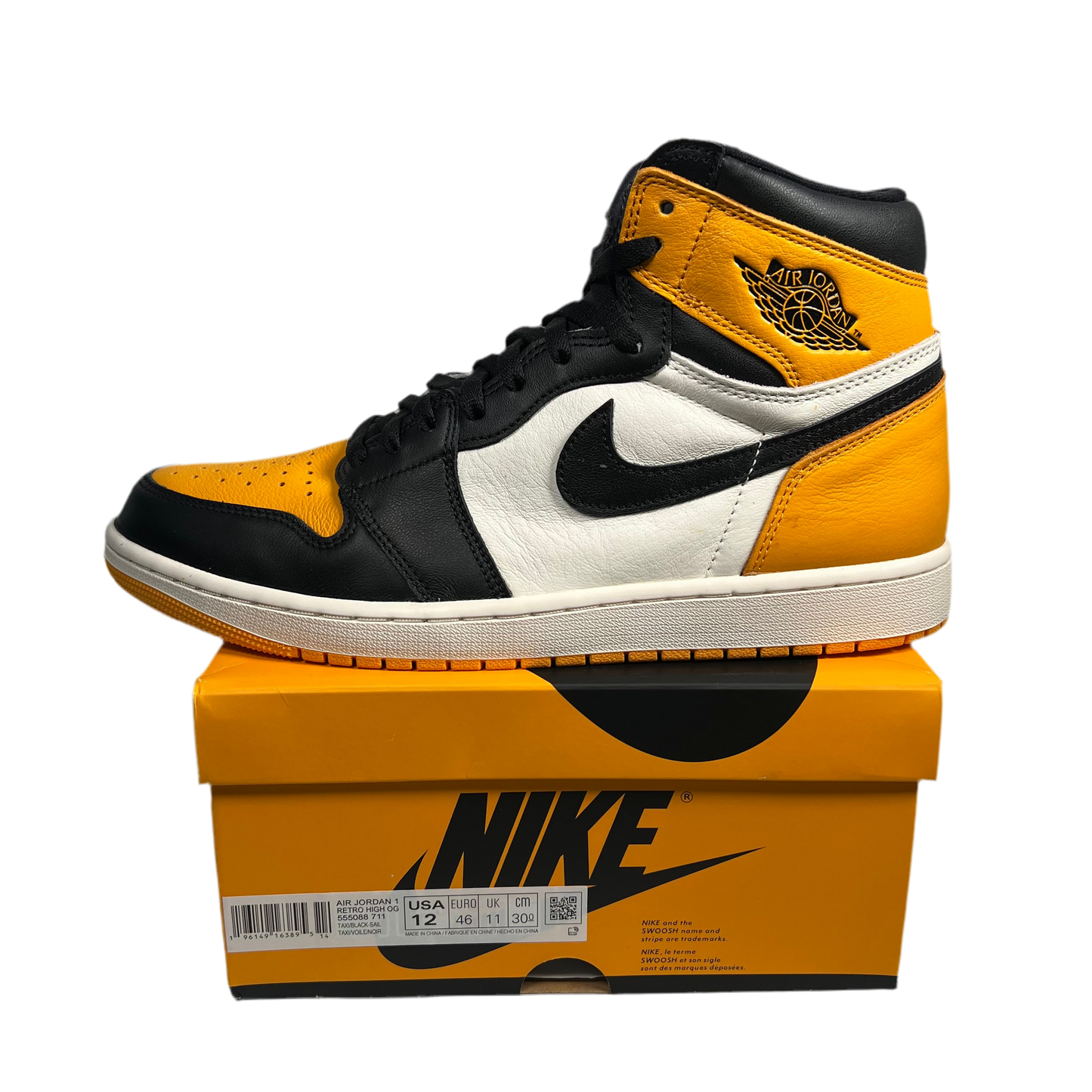 Jordan 1 Taxi 2022 size 12 NEW S17581