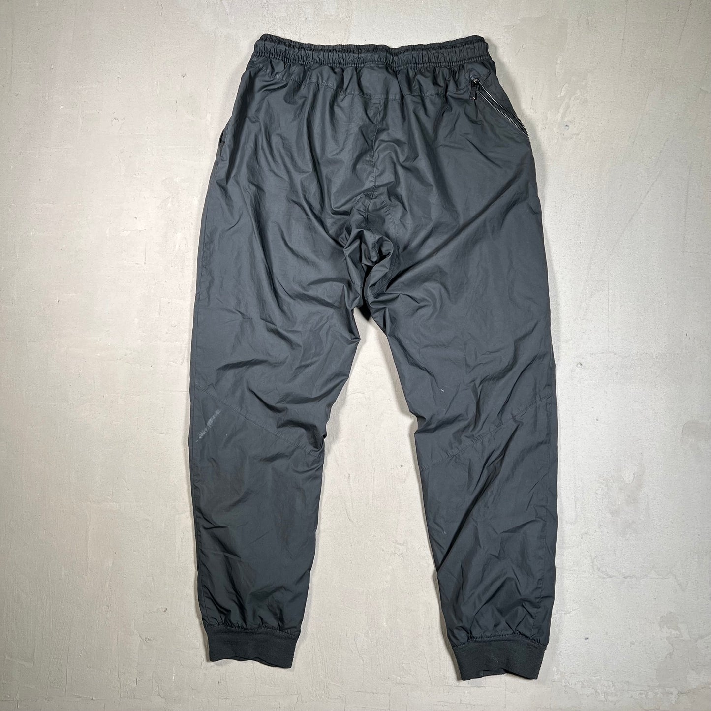 Nike Nylon Black Running Pants Size Large USED x17456