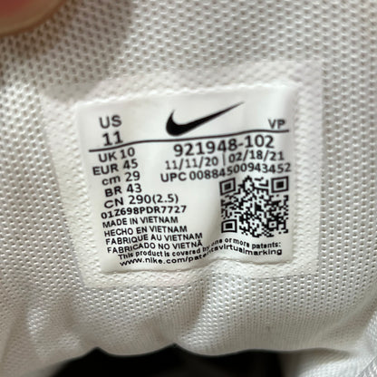 Nike Air More Uptempo White Varsity Red Outline (2021) Size 11 USED s18579