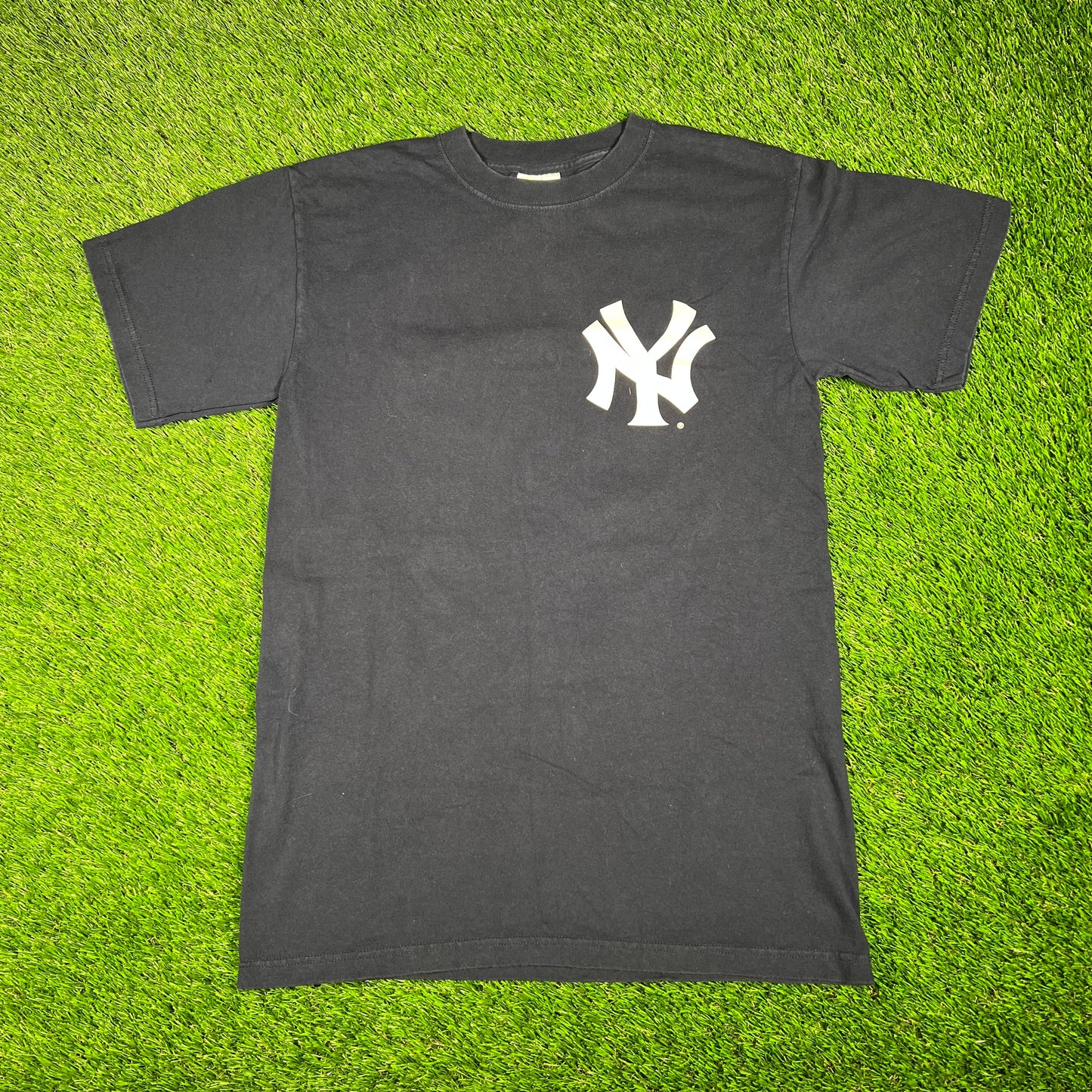 2000s Alex Rodriguez Yankees Navy Team Tee Size Medium USED v17505