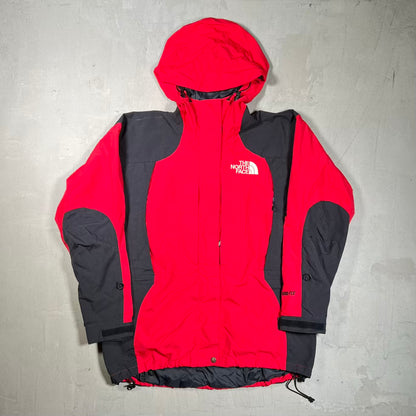 Y2K North Face Summit Series Gore Tex Red Zip Up Jacket Size Large USED v20344